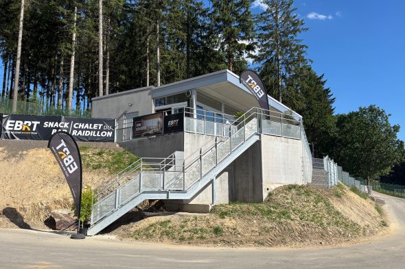 Neue EBRT-Buvette an der Rennstrecke von Spa-Francorchamps