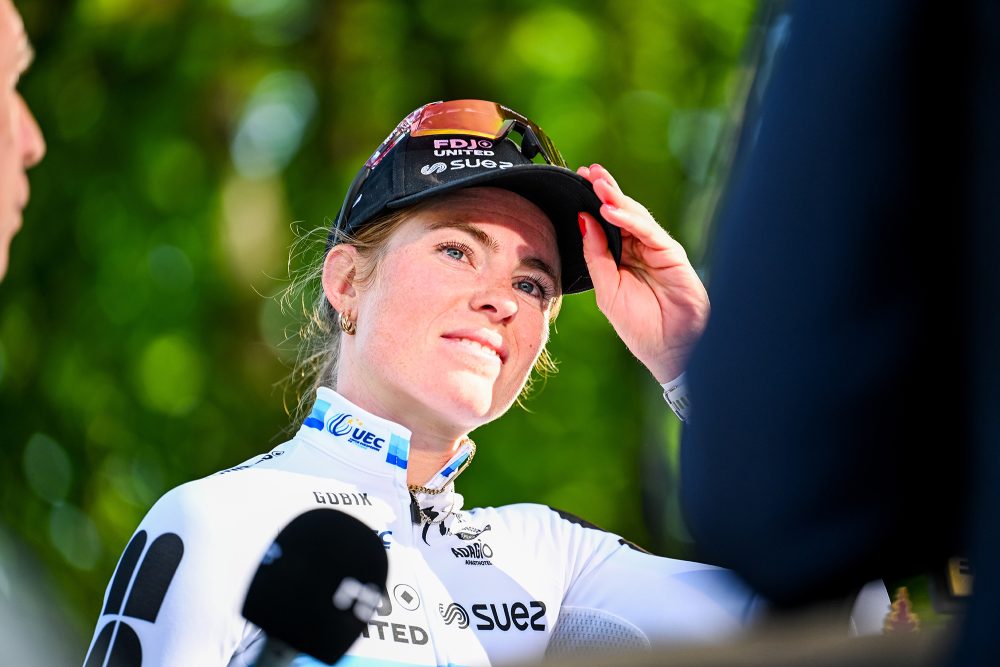 Die niederländische Radsportlerin Demi Vollering