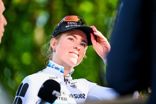 Die niederländische Radsportlerin Demi Vollering