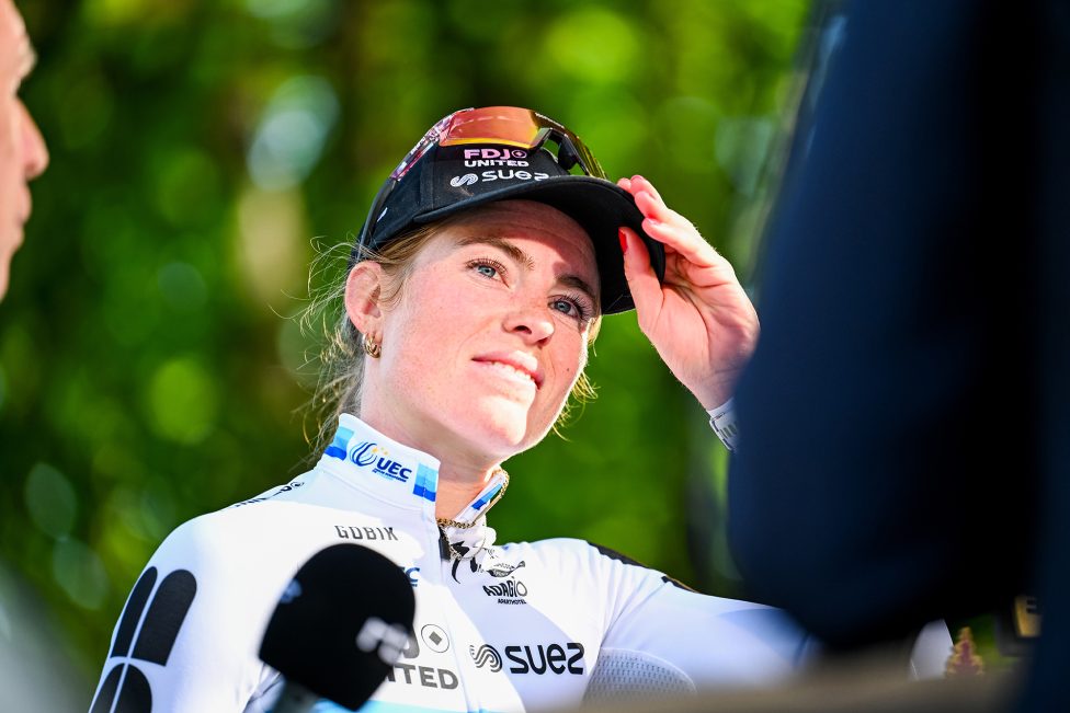 Die niederländische Radsportlerin Demi Vollering