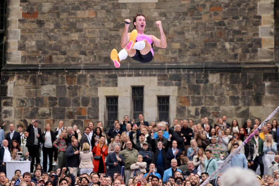 Kurtis Marschall beim Aachener Domspringen