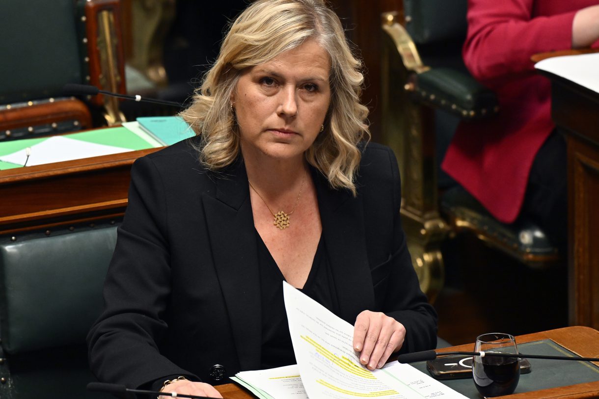 Vanessa Matz in der Kammer im März