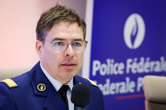 Eric Snoeck, Chef der Föderalen Polizei
