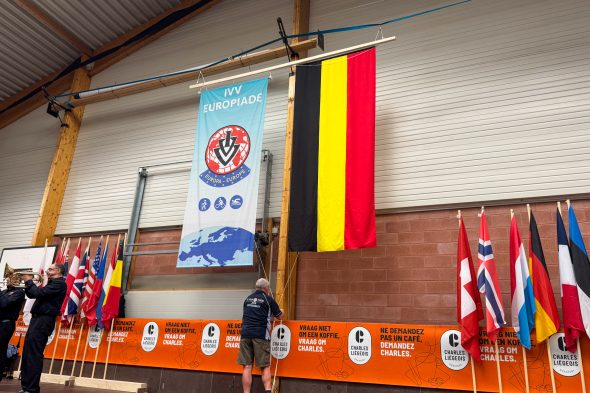 Die Fahnen werden gehisst: Belgien und die IVV