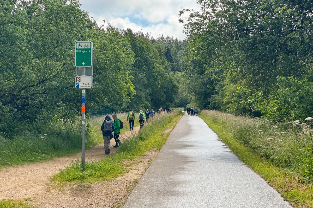Wanderer bei der Europiade