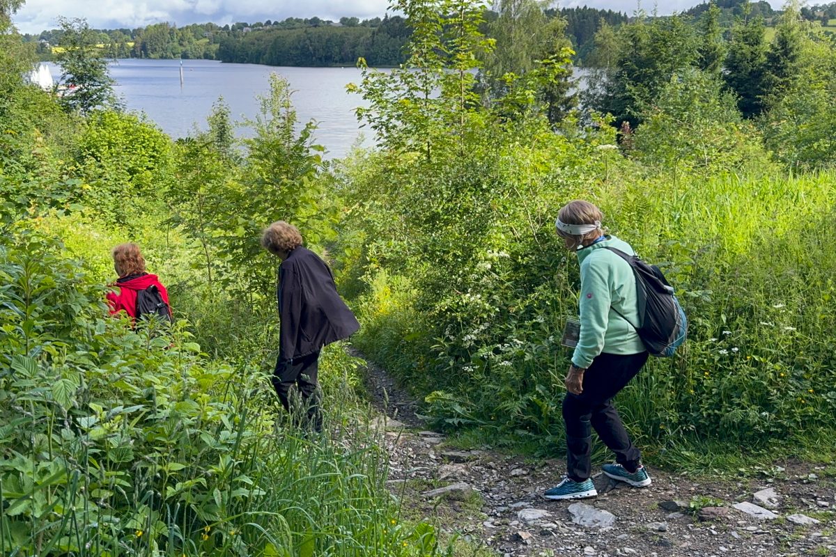 Wanderer bei der Europiade