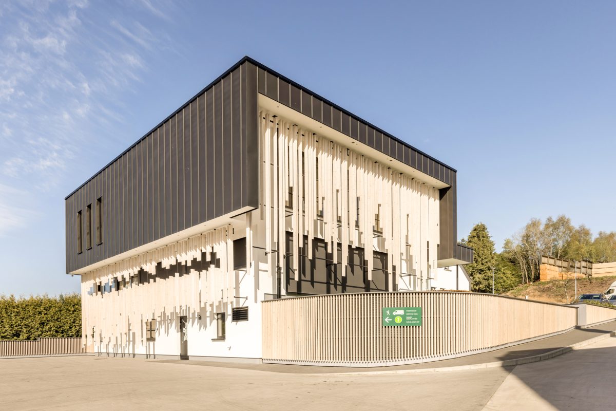 Das neue Verwaltungsgebäude