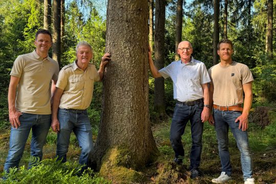 Michael, Alois, Werner und Simon Hoffmann