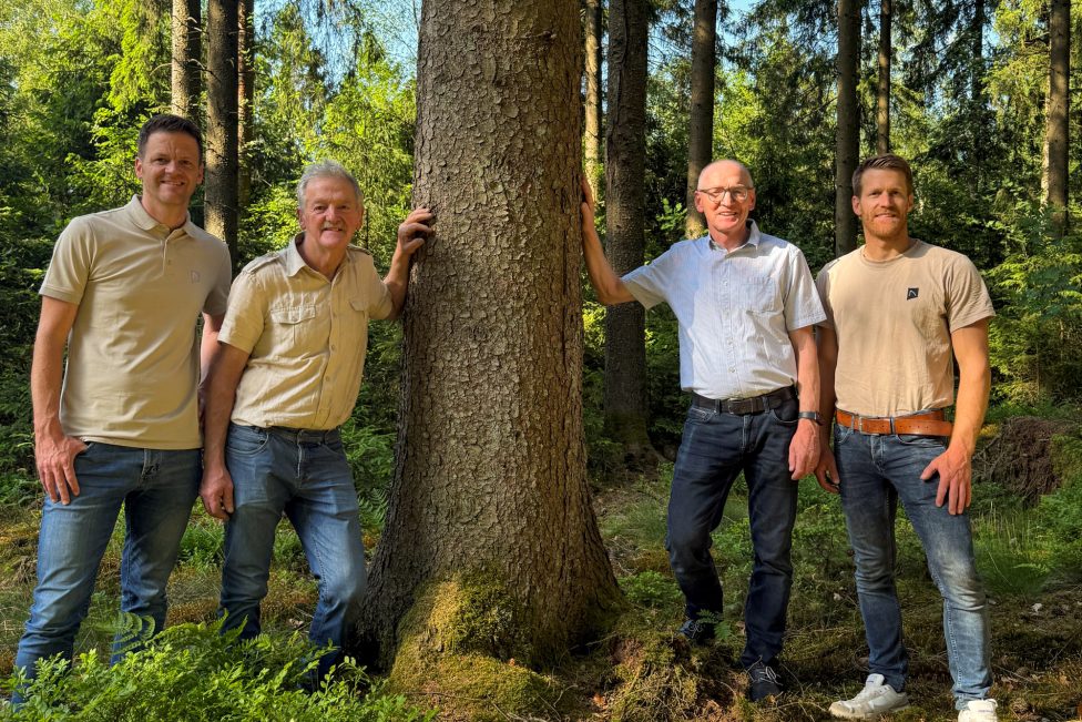 Michael, Alois, Werner und Simon Hoffmann