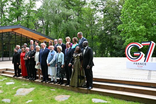 G7-Treffen in Évian