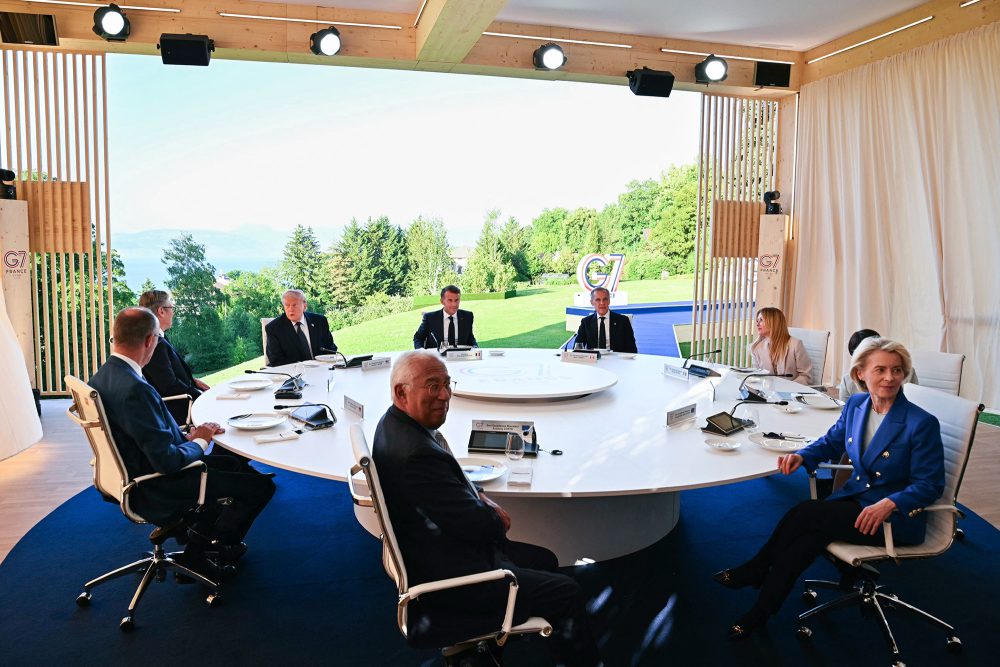 G7-Gipfel in Evian