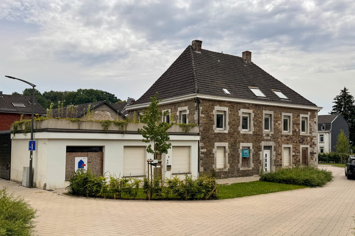 Haus in der Malmedyer Straße, das von der Stadt Eupen gekauft wurde