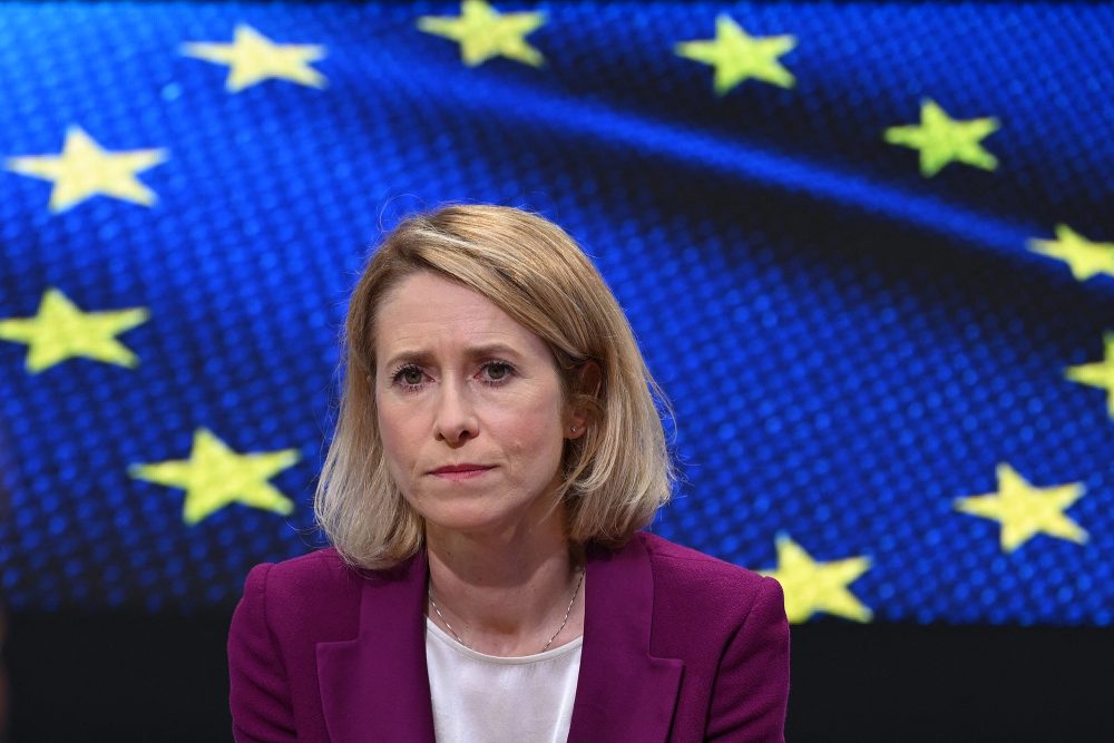 Die EU-Außenbeauftragte Kaja Kallas