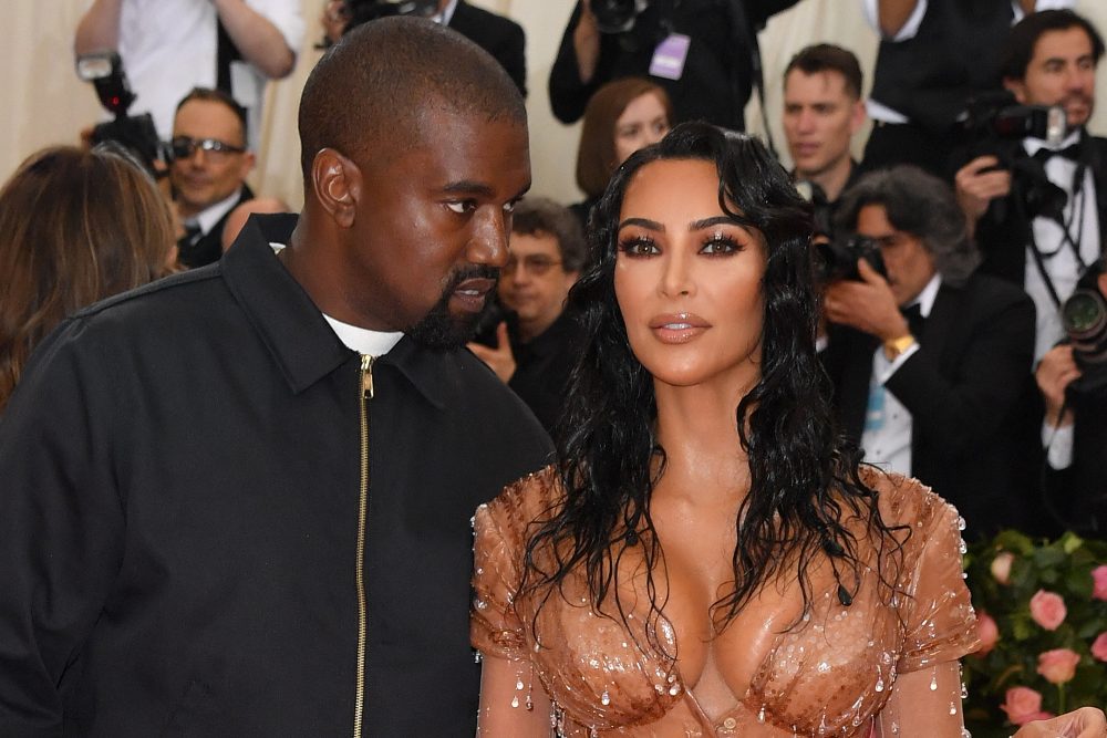 Kanye West und Kim Kardashian