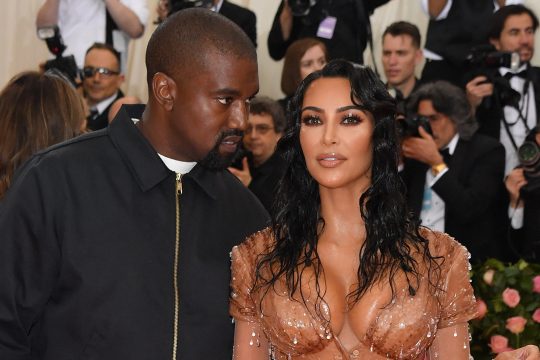 Kanye West und Kim Kardashian