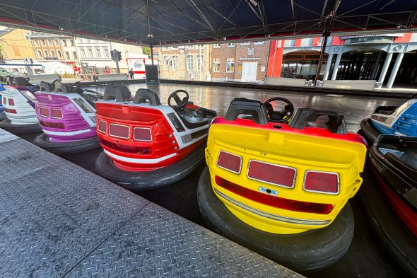 Fahrgeschäft auf der Eupener Kirmes