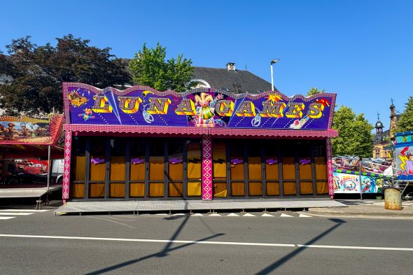 Fahrgeschäft auf der Eupener Kirmes