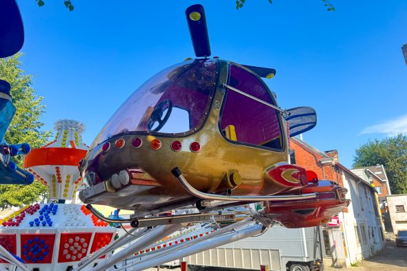 Fahrgeschäft auf der Eupener Kirmes