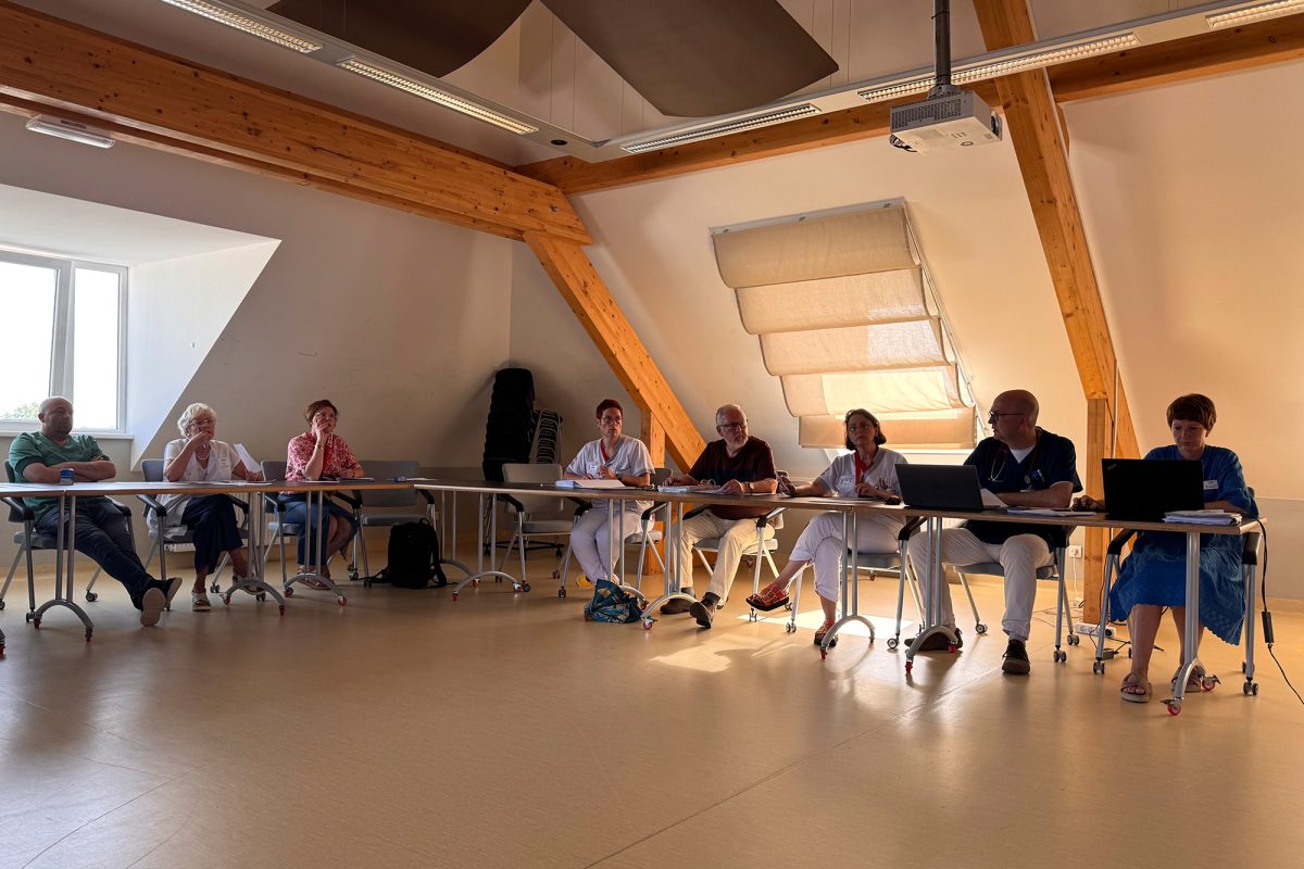 "Tumor-Konferenz": Alle zwei Wochen berät das medizinische Personal über die Krebsfälle der Klinik St. Josef