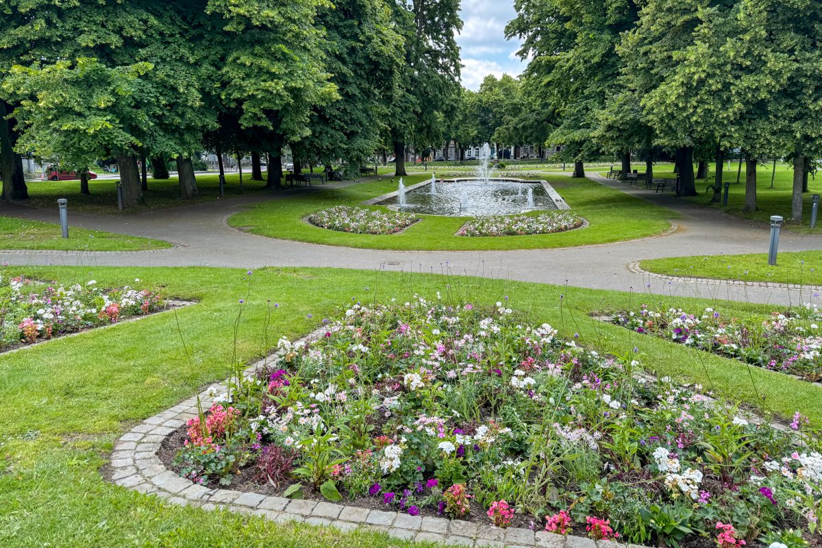 Park am Kurhaus in Aachen