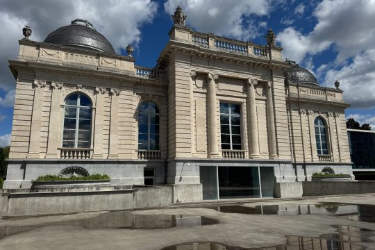 La Boverie - das Gebäude von außen
