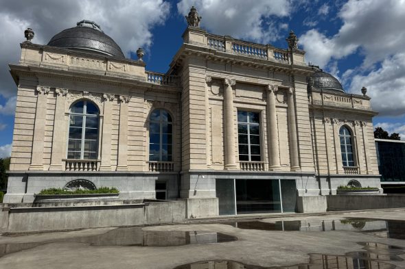 La Boverie - das Gebäude von außen
