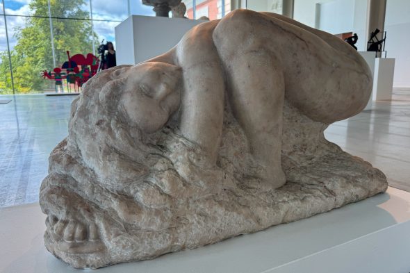 Skulptur der Sonderausstellung
