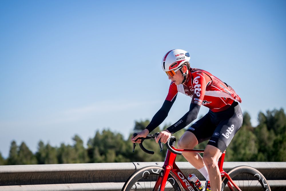 Liam Slock auf dem Rad