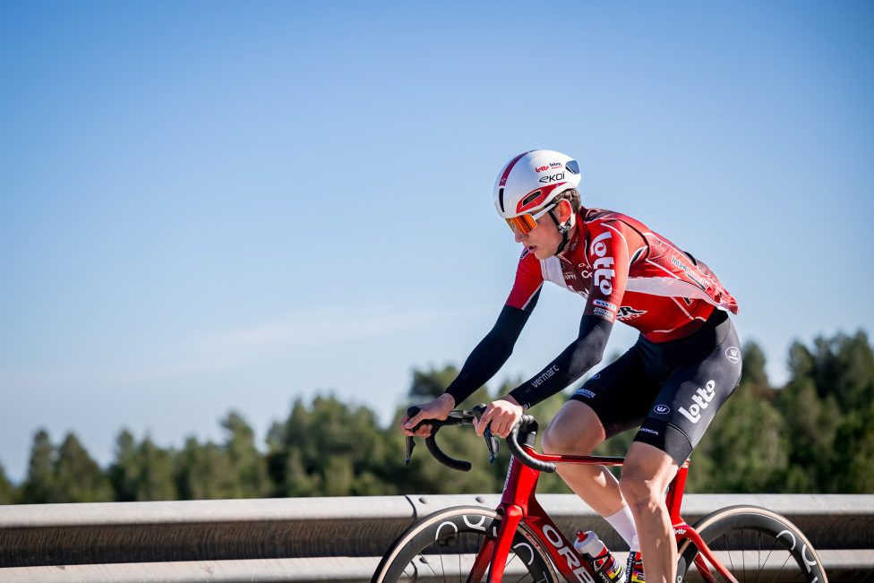 Liam Slock auf dem Rad