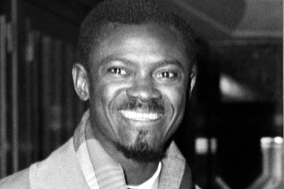 Patrice Lumumba in Leopoldville 1960