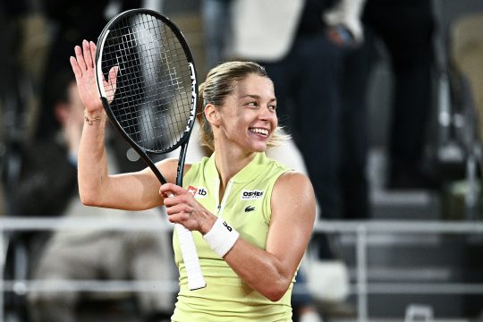 Maja Chwalinska bei den French Open