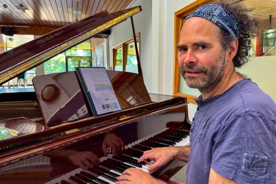 Christian Klinkenberg am Klavier