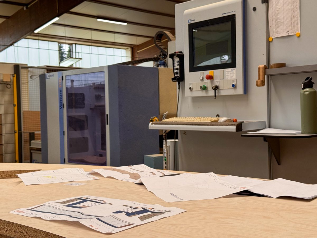Planungen im Möbelwerk Palm
