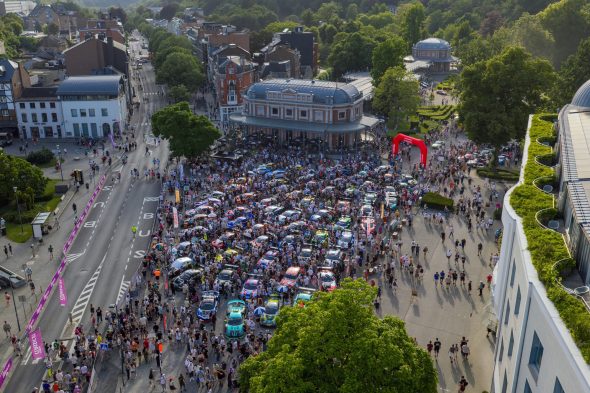 Fahrerparade vor dem 24-Stunden-Rennen von Spa