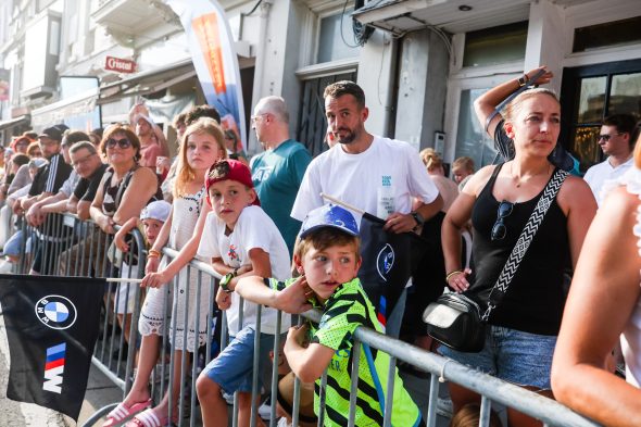 Fahrerparade vor dem 24-Stunden-Rennen von Spa