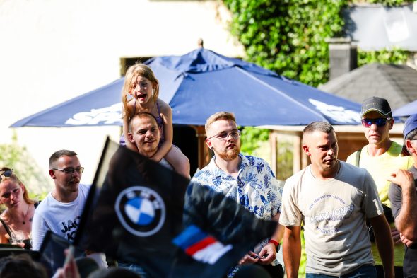 Fahrerparade vor dem 24-Stunden-Rennen von Spa
