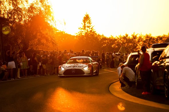 Fahrerparade vor dem 24-Stunden-Rennen von Spa