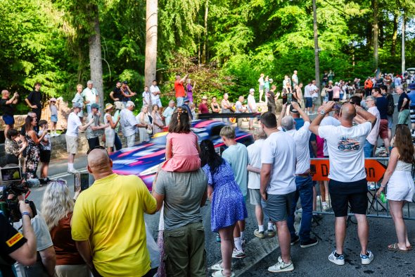 Fahrerparade vor dem 24-Stunden-Rennen von Spa