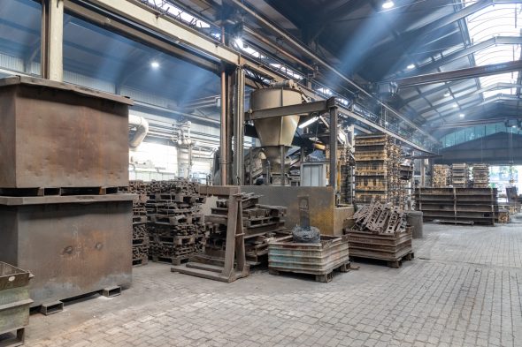 In den Werkshallen von Savimetal