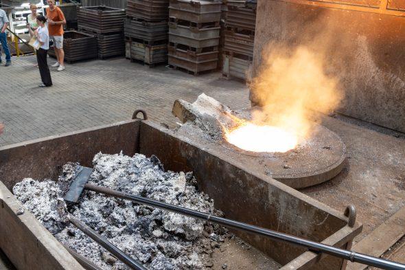 In den Werkshallen von Savimetal