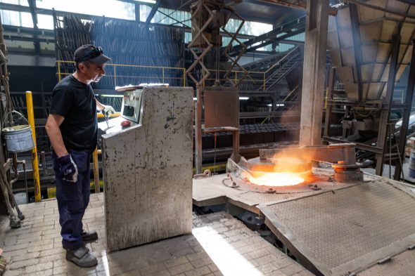In den Werkshallen von Savimetal