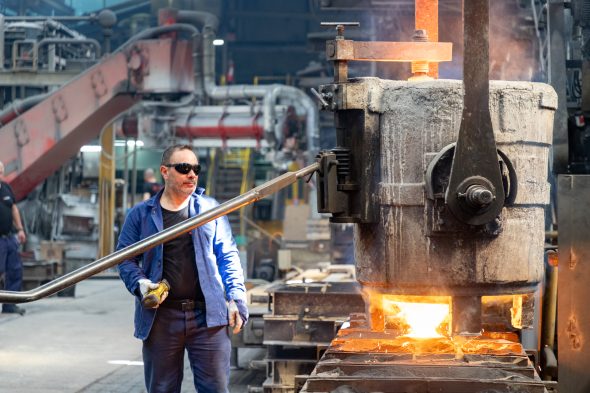 In den Werkshallen von Savimetal