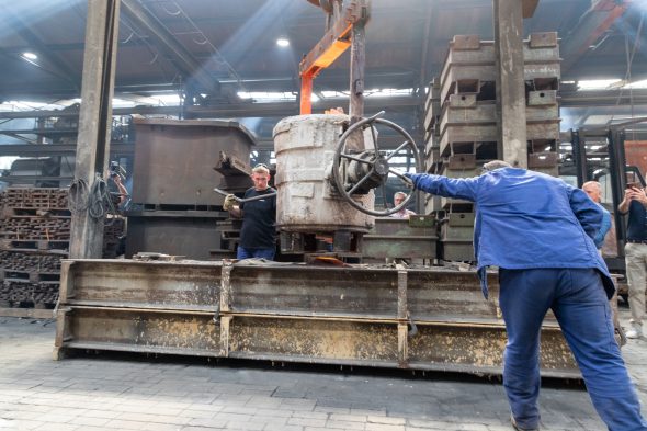 In den Werkshallen von Savimetal