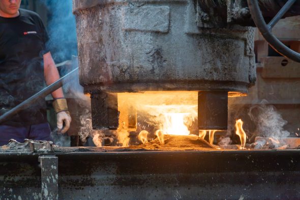 In den Werkshallen von Savimetal