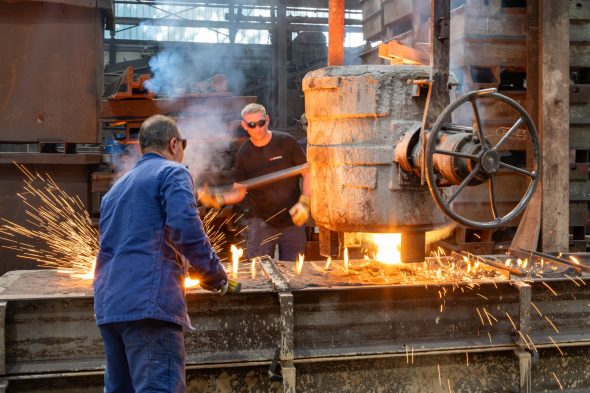 In den Werkshallen von Savimetal