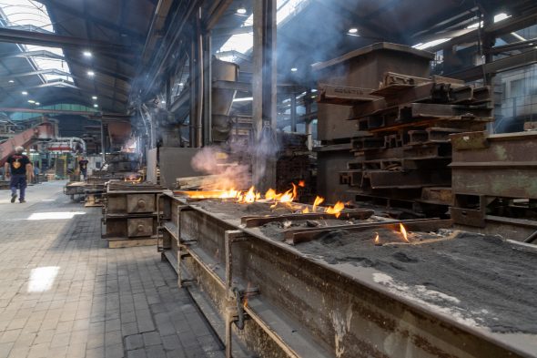 In den Werkshallen von Savimetal