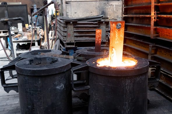 In den Werkshallen von Savimetal