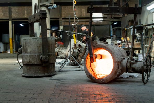 In den Werkshallen von Savimetal