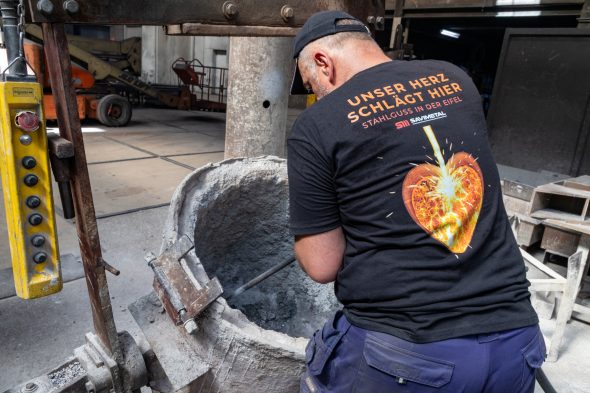 In den Werkshallen von Savimetal