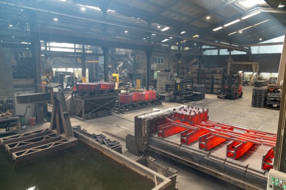 In den Werkshallen von Savimetal